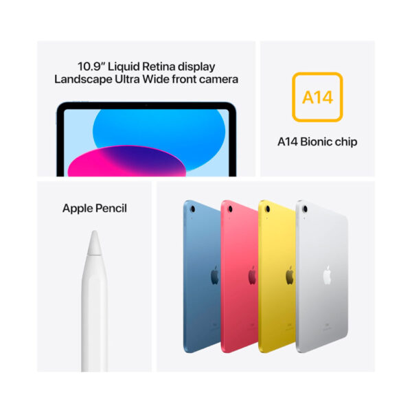 Apple Ipad 10a Gen 10.9in - 64GB iPad OS16 - Azul - Image 2